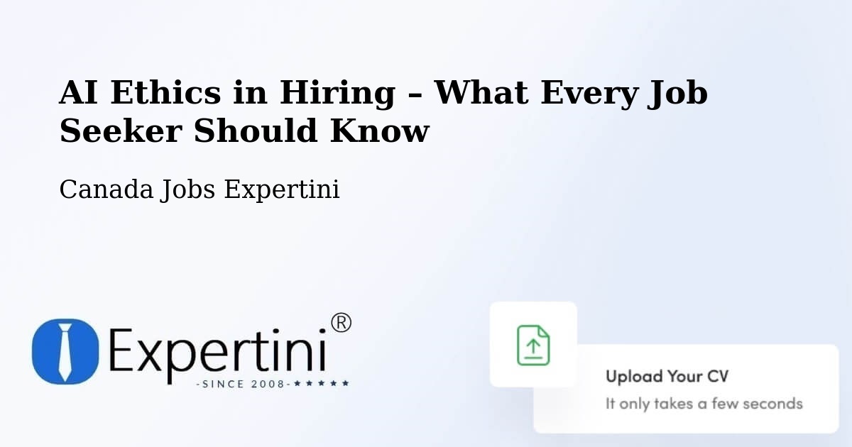 AI Ethics in Recruitment & Hiring – Leduc - Leduc, Canada Jobs Expertini