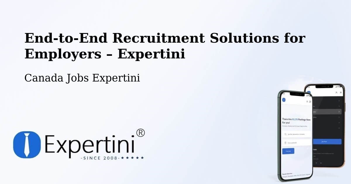 Recruitment Solutions for Employers – Leduc - Leduc, Canada Jobs Expertini