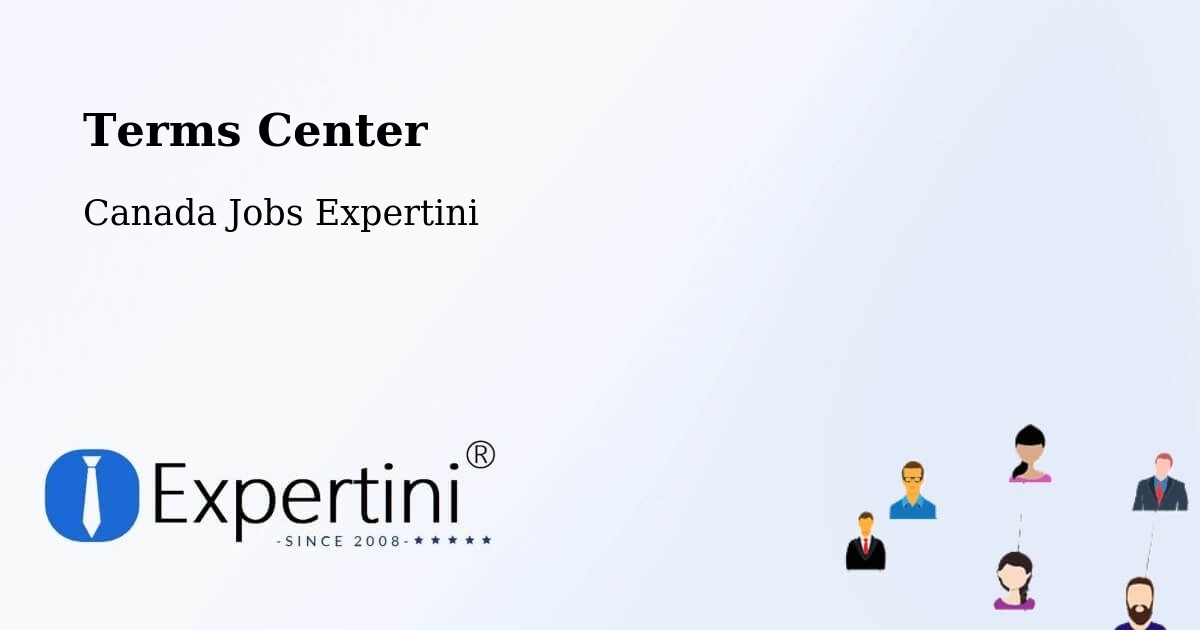 Terms of Service – Leduc - Canada Jobs Expertini